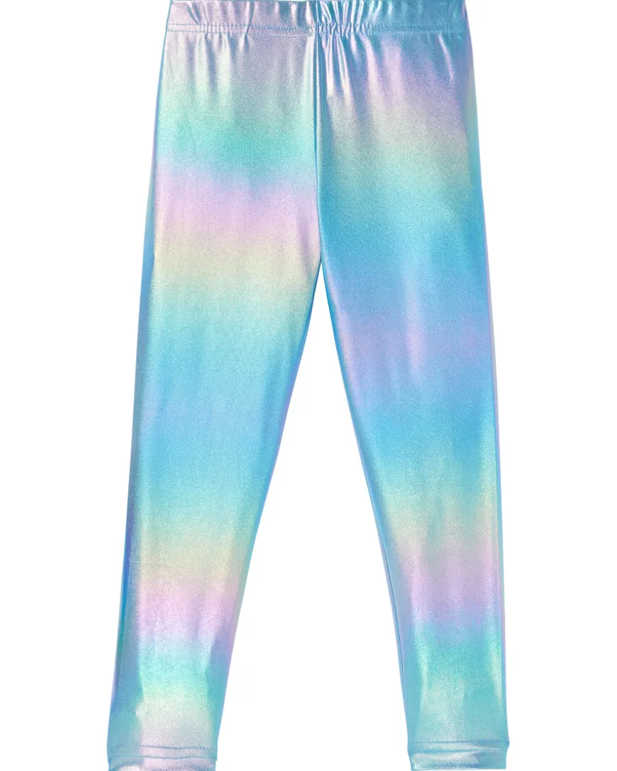 Leggings mit Holo-Effekt elastischer Bund-KiK Onlineshop Store