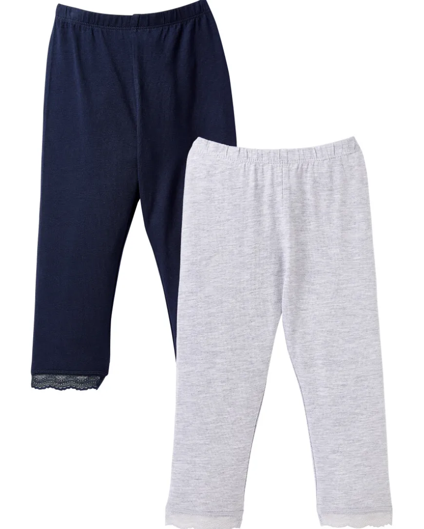 Leggings mit Spitzensaum 2er-Pack-KiK Onlineshop Fashion