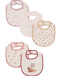 Lätzchen mit Klettverschluss 5er-Pack, Ergee, verschiedene Designs-KiK Onlineshop Cheap