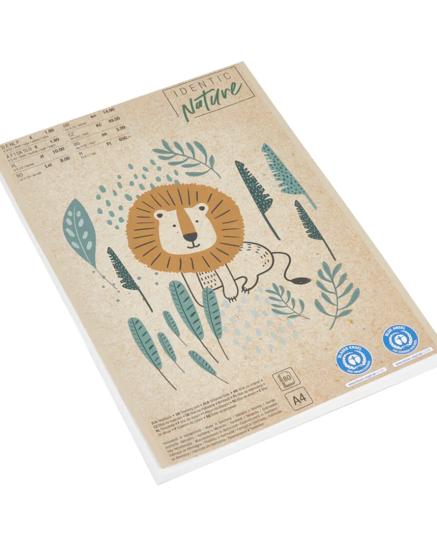 Malblock Identic Nature, 80 Blatt-KiK Onlineshop Online