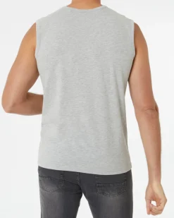 Melangefarbenes Tanktop X-Mail, Rundhalsausschnitt-KiK Onlineshop Online