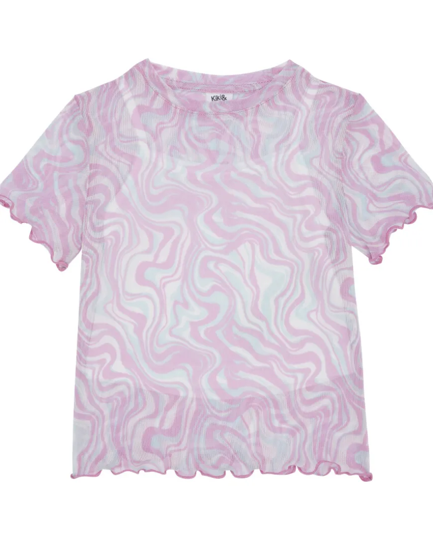 Mesh T-Shirt Kiki & Koko, mit Spaghettitop-KiK Onlineshop Cheap
