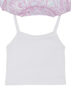 Mesh T-Shirt Kiki & Koko, mit Spaghettitop-KiK Onlineshop Cheap