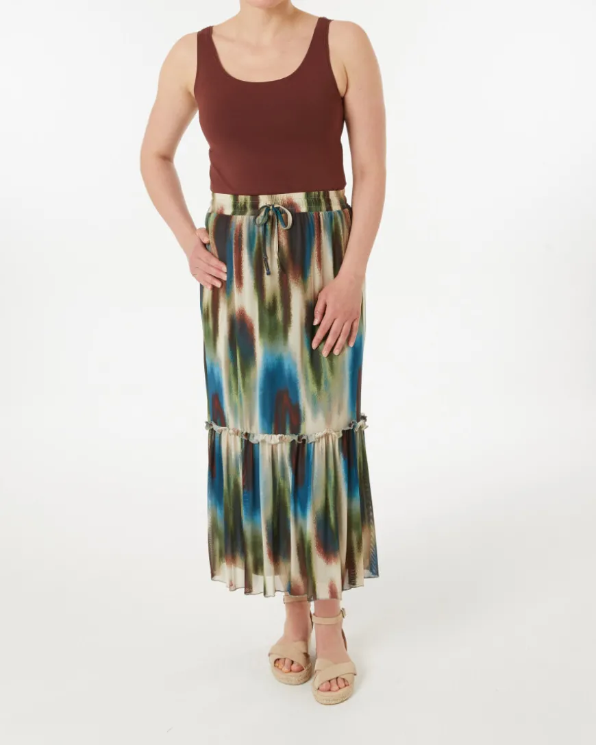 Midirock aus Mesh Janina, elastischer Bund-KiK Onlineshop Shop