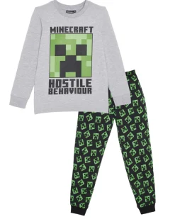 Minecraft Pyjama verschiedene Designs, 2-tlg. Set-KiK Onlineshop Cheap