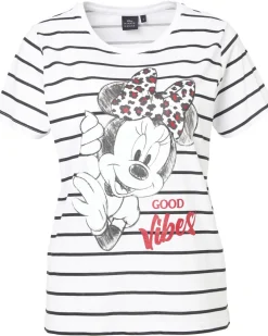 Minnie Mouse T-Shirt Disney, Rundhalsausschnitt-KiK Onlineshop Store