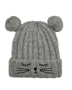 Mütze mit Bommel verschiedene Designs-KiK Onlineshop Outlet