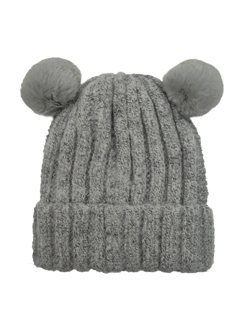 Mütze mit Bommel verschiedene Designs-KiK Onlineshop Outlet