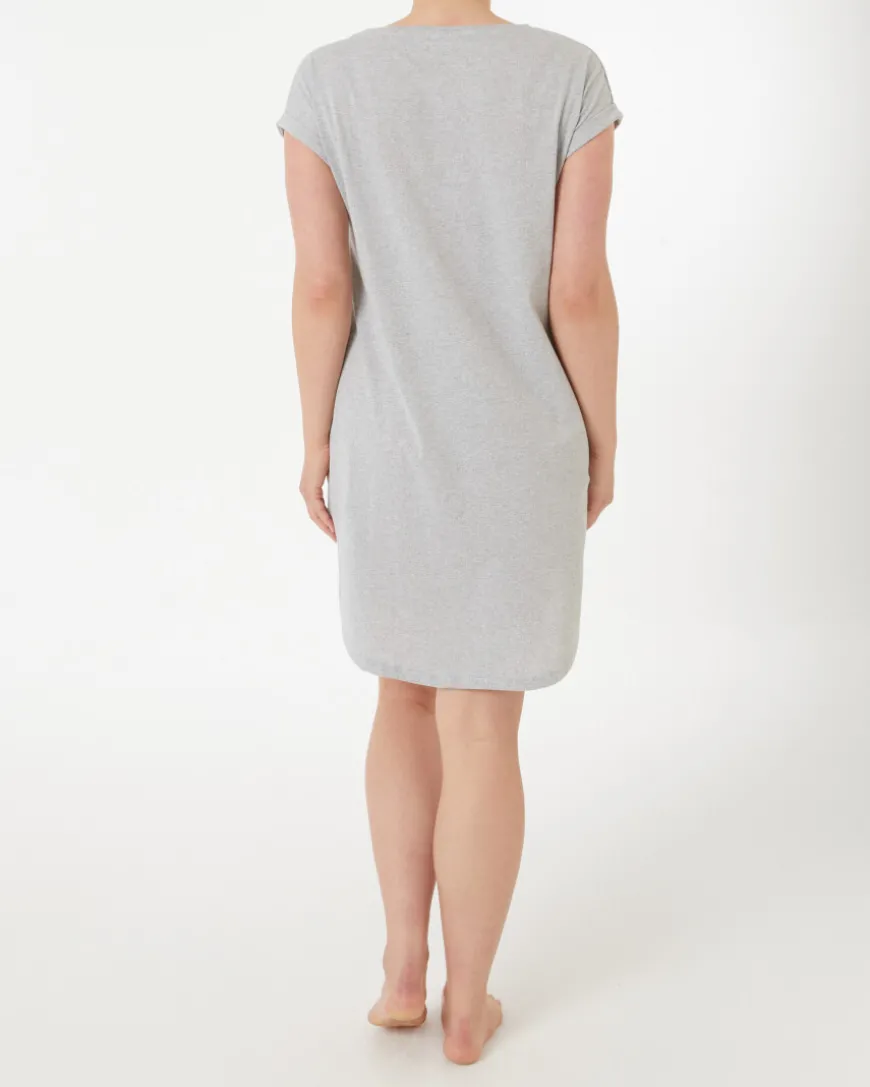 Nachthemd mit Vokuhila-Saum Janina, verschiedene Designs-KiK Onlineshop Cheap