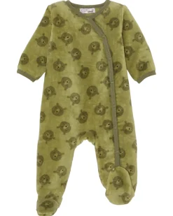 Newborn Fleece-Strampler Bär Ergee, Knopfleiste-KiK Onlineshop Clearance