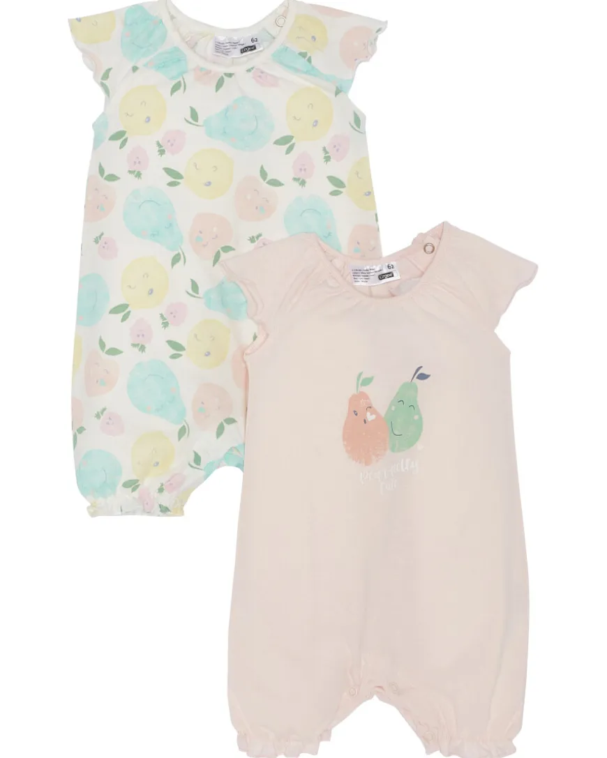 Newborn Strampler Früchte 2er-Pack, Ergee-KiK Onlineshop Cheap