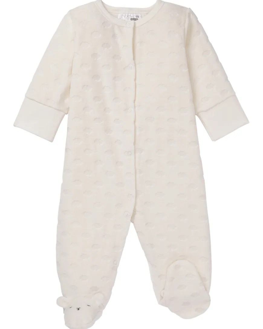 Newborn Strampler Wolken Ergee, Knopfleiste-KiK Onlineshop Cheap