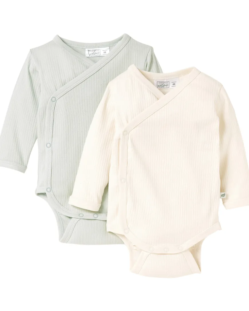 Newborn Wickelbodys 2er-Pack, Identic Nature-KiK Onlineshop Cheap
