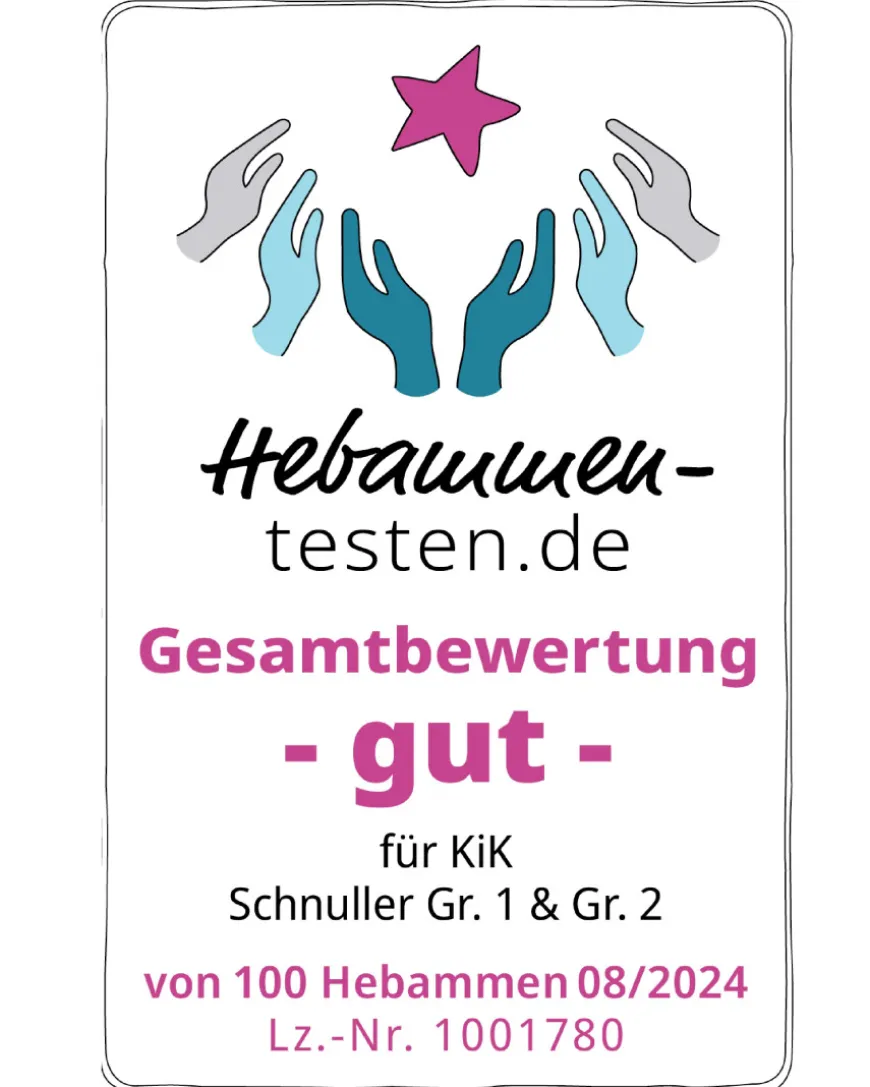 Niedliche Schnuller 2er-Pack, verschiedene Designs, Größe 1-KiK Onlineshop Flash Sale