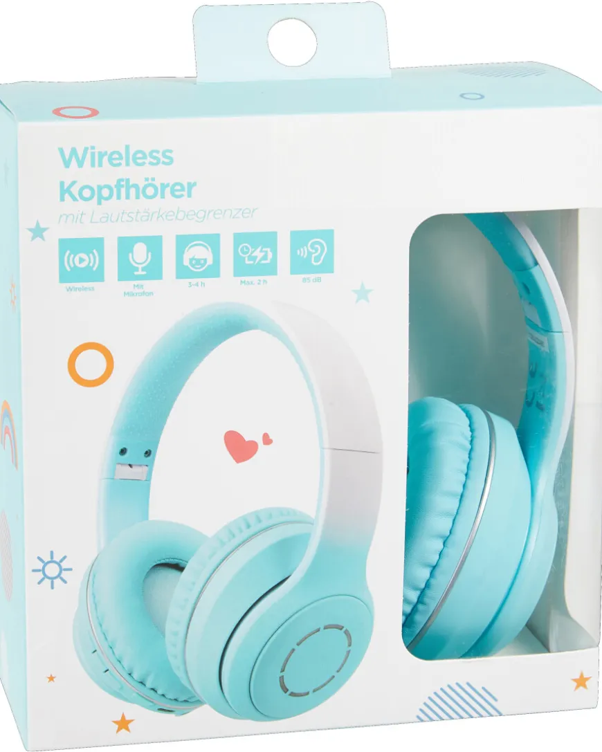 On-Ear-Kopfhörer Lautstärkebegrenzer-KiK Onlineshop Cheap