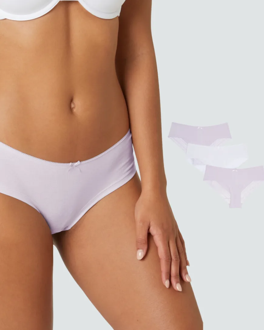 Pantys mit Spitze 3er-Pack, Janina-KiK Onlineshop Outlet