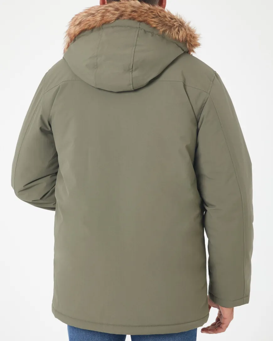 Parka mit aufgesetzten Taschen X-Mail, Kapuze-KiK Onlineshop Clearance