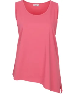 es Tanktop Janina curved, asymmetrischer Saum-KiK Onlineshop Discount