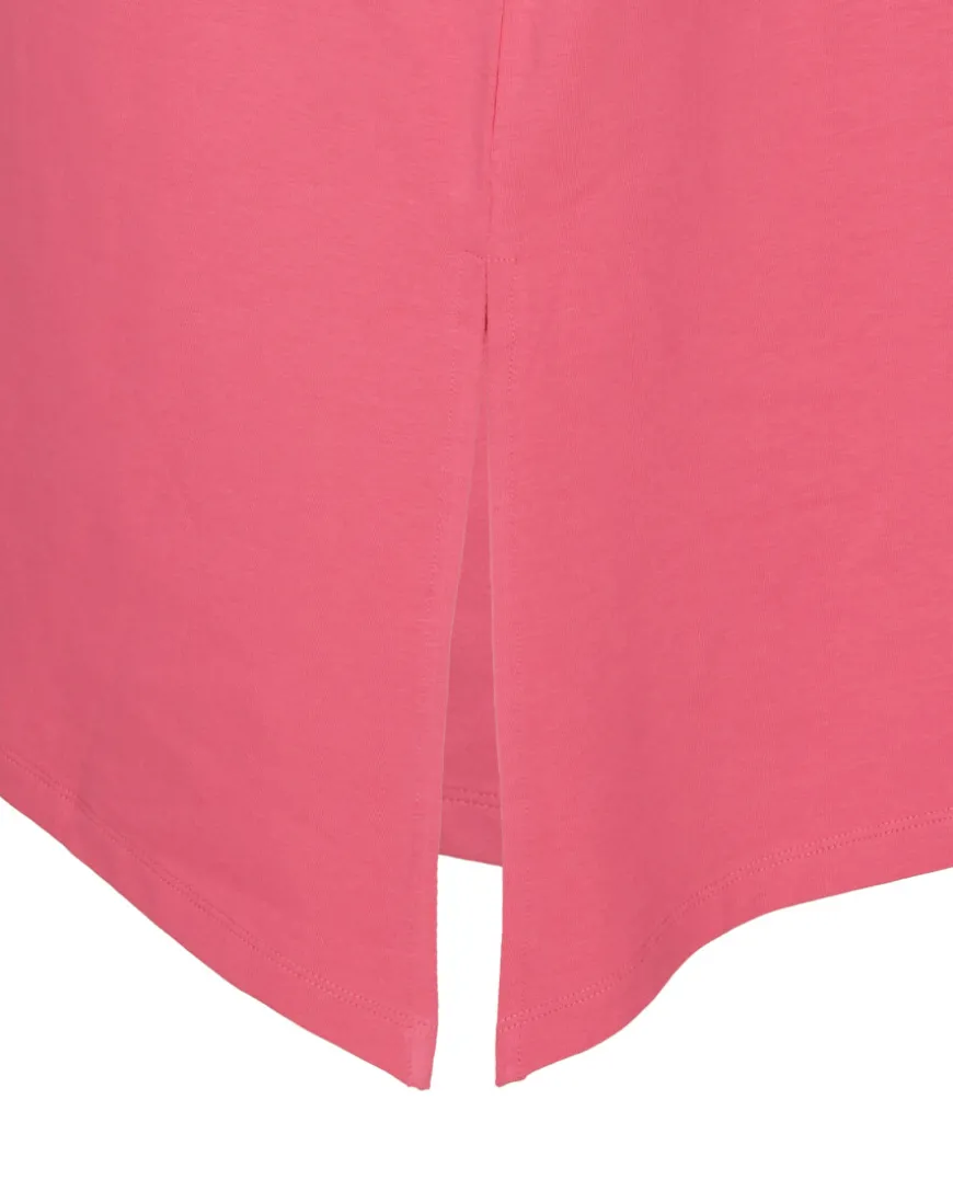 es Tanktop Janina curved, asymmetrischer Saum-KiK Onlineshop Discount