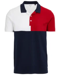 Poloshirt Colour-Blocking X-Mail, Knopfleiste-KiK Onlineshop Fashion