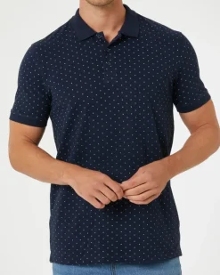 Poloshirt mit Minimal-Print X-Mail, Polokragen-KiK Onlineshop Cheap