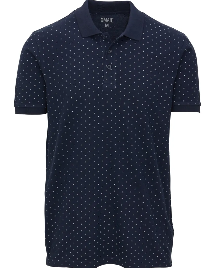 Poloshirt mit Minimal-Print X-Mail, Polokragen-KiK Onlineshop Cheap