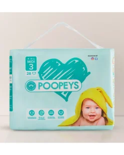 POOPEYS Windeln 28er-Pack, 4 – 9 kg-KiK Onlineshop Cheap