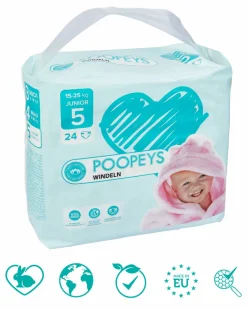 POOPEYS Windeln 24er-Pack, 15 – 25 kg-KiK Onlineshop New