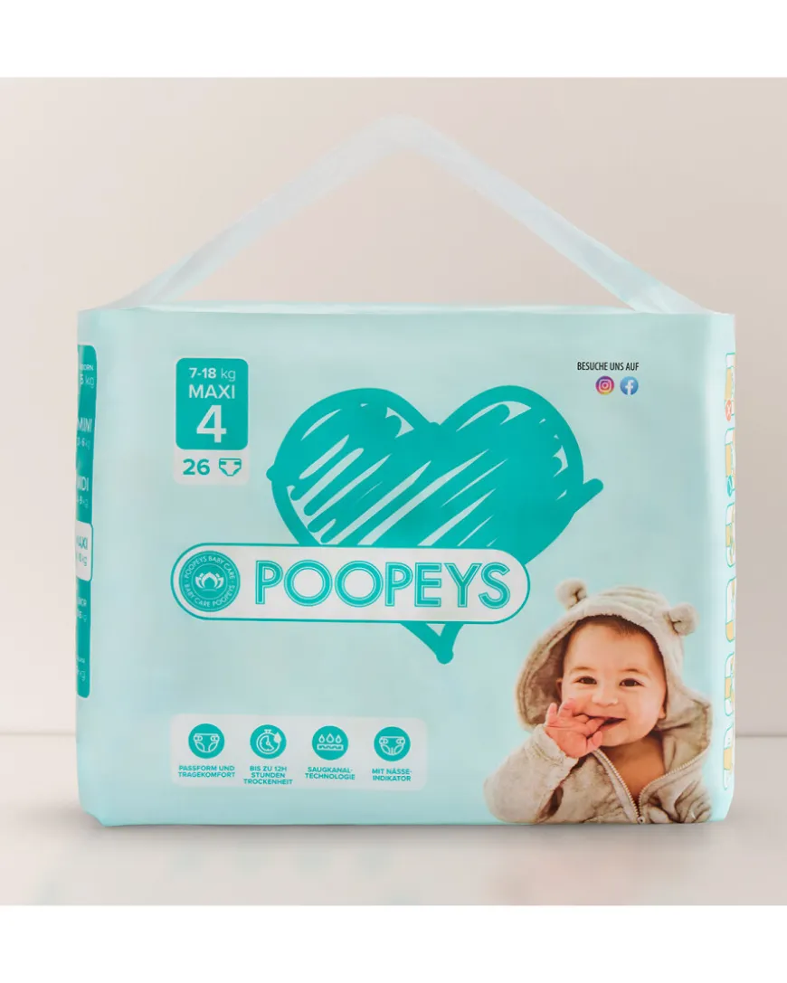 POOPEYS Windeln 26er-Pack, 7 – 18 kg-KiK Onlineshop Fashion