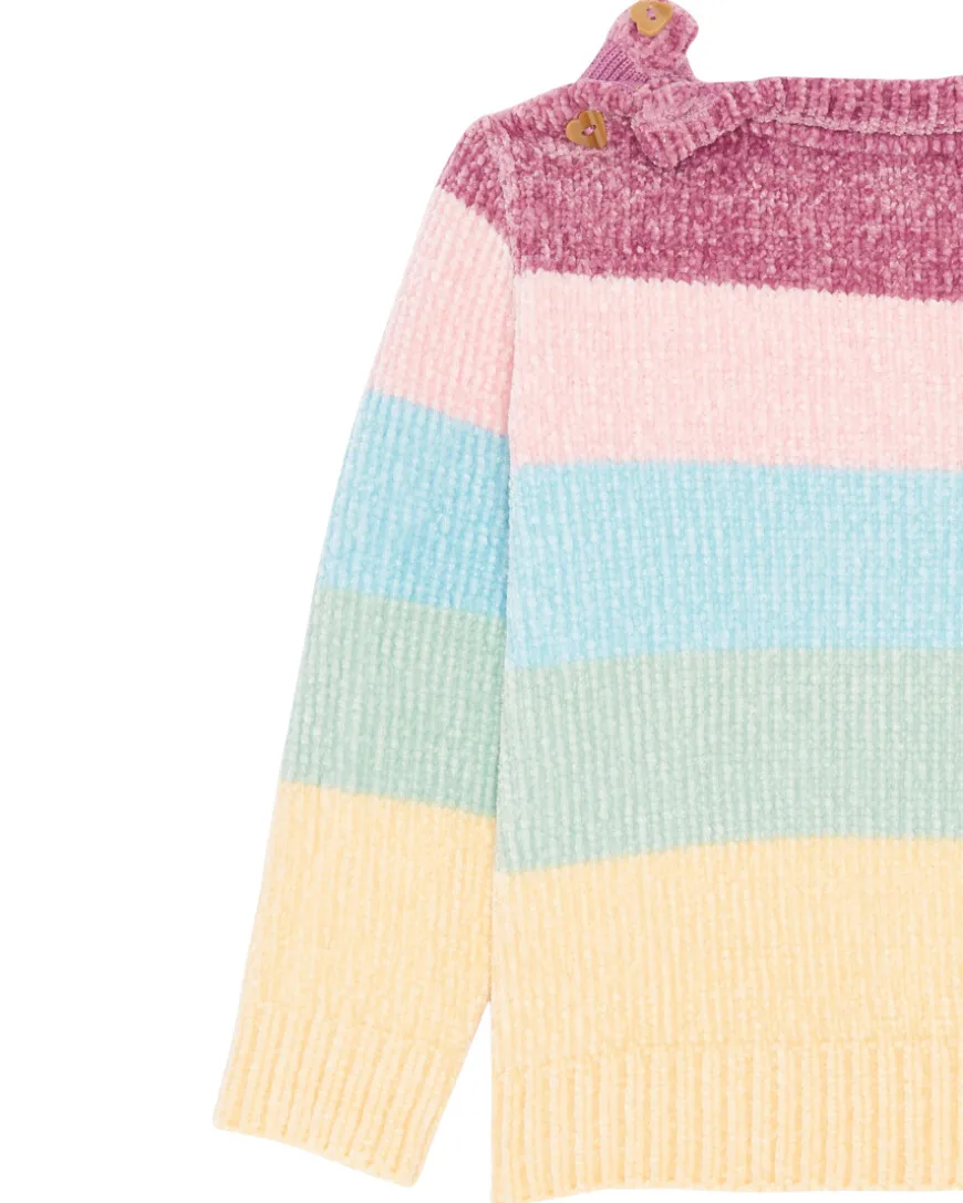 Pullover aus Chenille Ergee, Schulterknöpfe-KiK Onlineshop Outlet