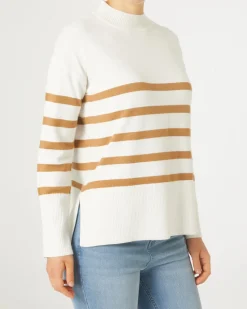 Pullover mit Schlitzen Janina, Stehkragen-KiK Onlineshop Outlet