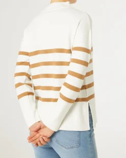 Pullover mit Schlitzen Janina, Stehkragen-KiK Onlineshop Outlet