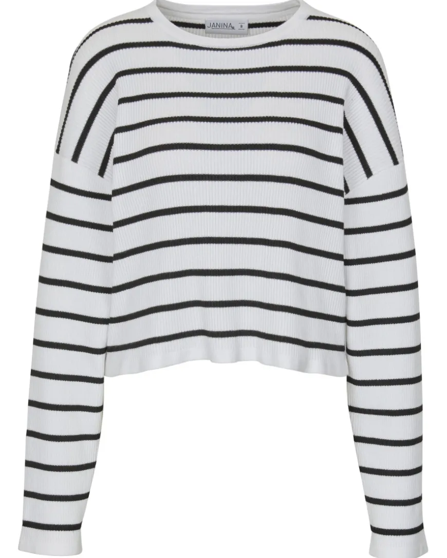 Pullover mit Streifen Janina, Rundhalsausschnitt-KiK Onlineshop Discount