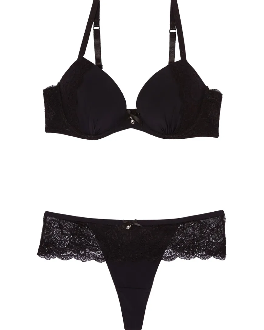 Push-up-BH + String Janina, 2-tlg. Set-KiK Onlineshop Store