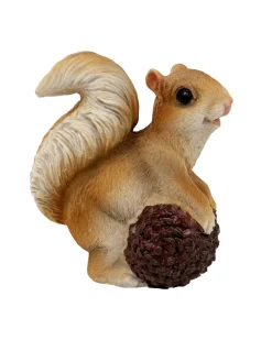 Putziges Deko-Eichhörnchen ca. 14 x 9 x 15,5 cm-KiK Onlineshop Best Sale