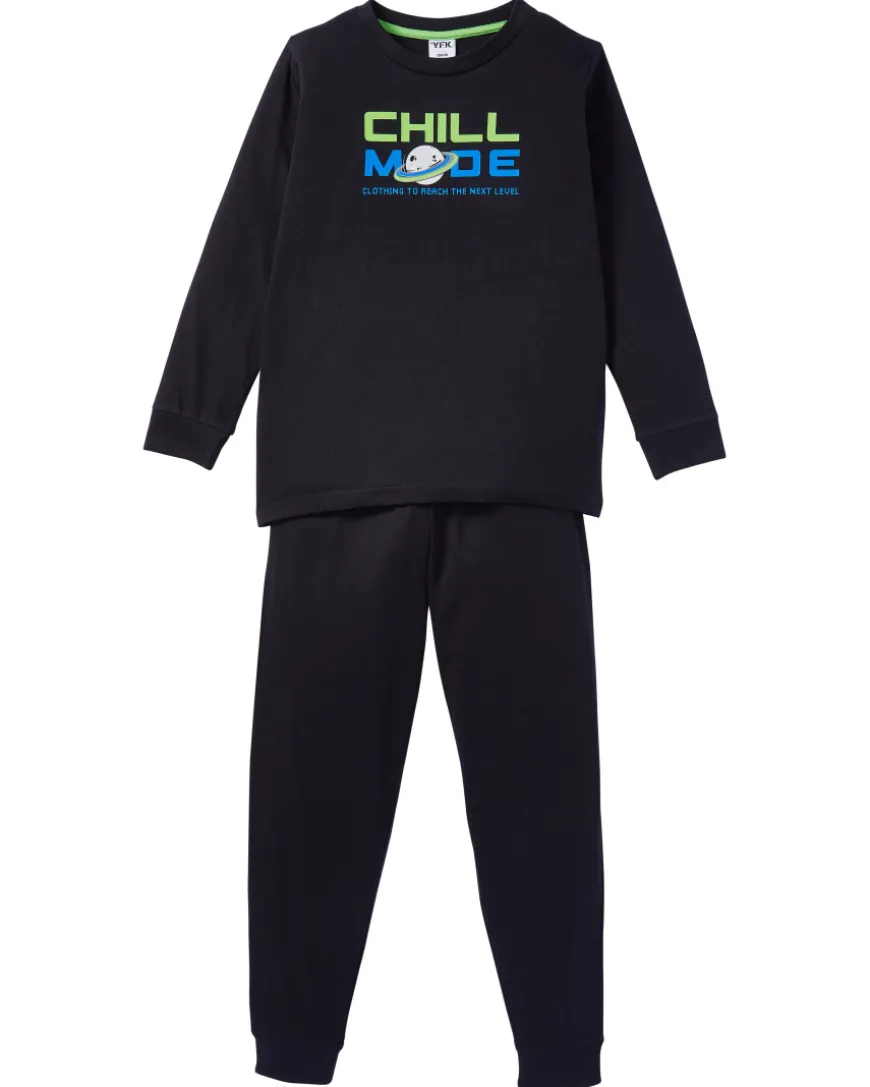 Pyjama aus Baumwolle Y.F.K., verschiedene Designs-KiK Onlineshop Sale