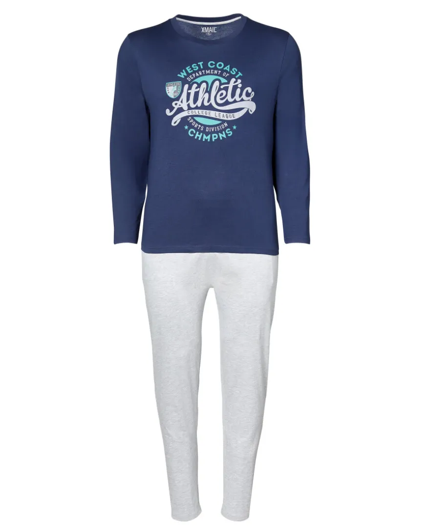 Pyjama mit Frontprint X-Mail, 2-tlg. Set-KiK Onlineshop Online