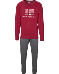 Pyjama mit Rippbündchen X-Mail, 2-tlg. Set-KiK Onlineshop Store