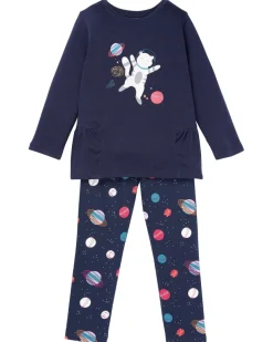 Pyjama mit Rüschen verschiedene Designs, 2-tlg. Set-KiK Onlineshop Outlet