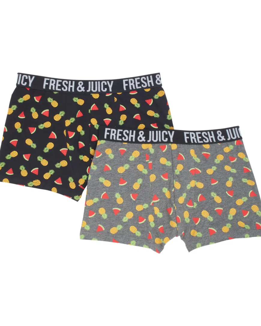 Retro Boxershorts 2er-Pack, X-Mail, verschiedene Designs-KiK Onlineshop Clearance