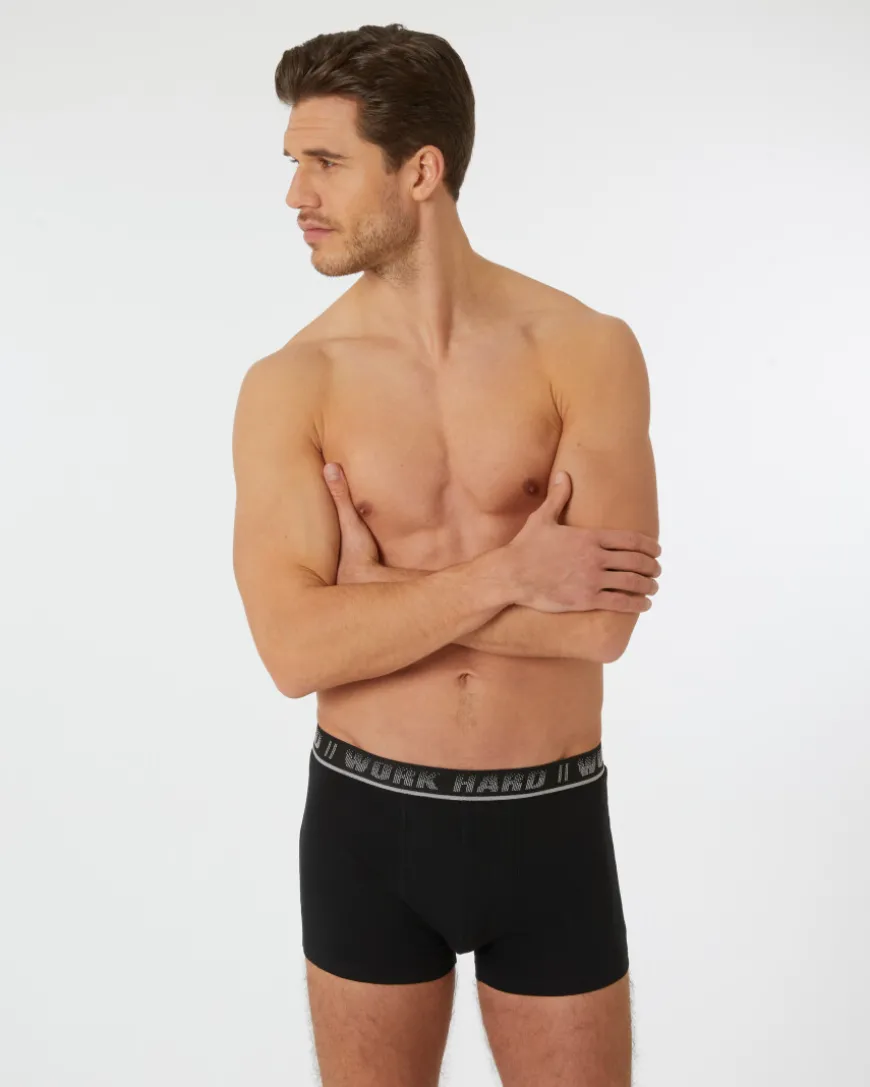 Retro Boxershorts mit Schriftzug 2er-Pack, X-Mail-KiK Onlineshop Cheap