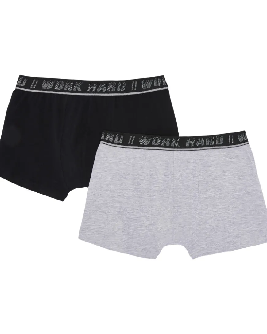 Retro Boxershorts mit Schriftzug 2er-Pack, X-Mail-KiK Onlineshop Cheap
