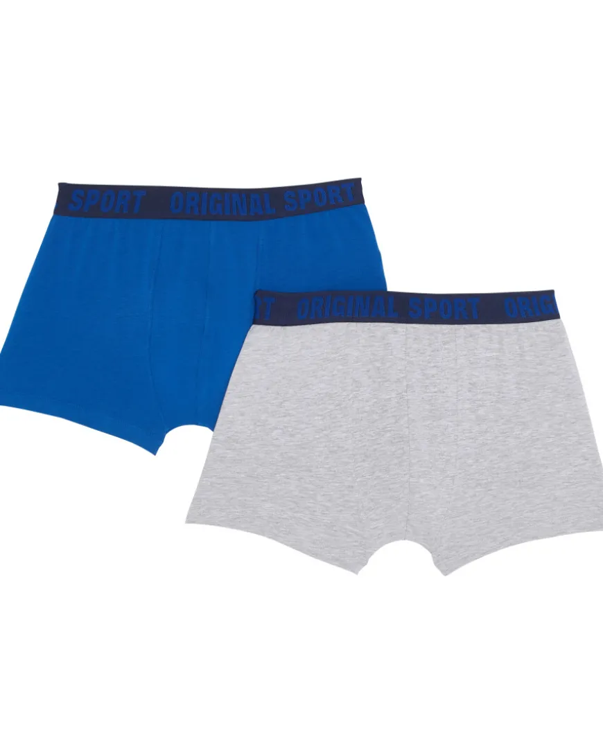 Retro Boxershorts mit Schriftzug 2er-Pack, X-Mail-KiK Onlineshop Shop