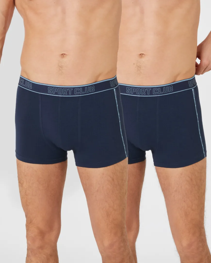 Retro Boxershorts mit Schriftzügen 2er-Pack, X-Mail-KiK Onlineshop Best
