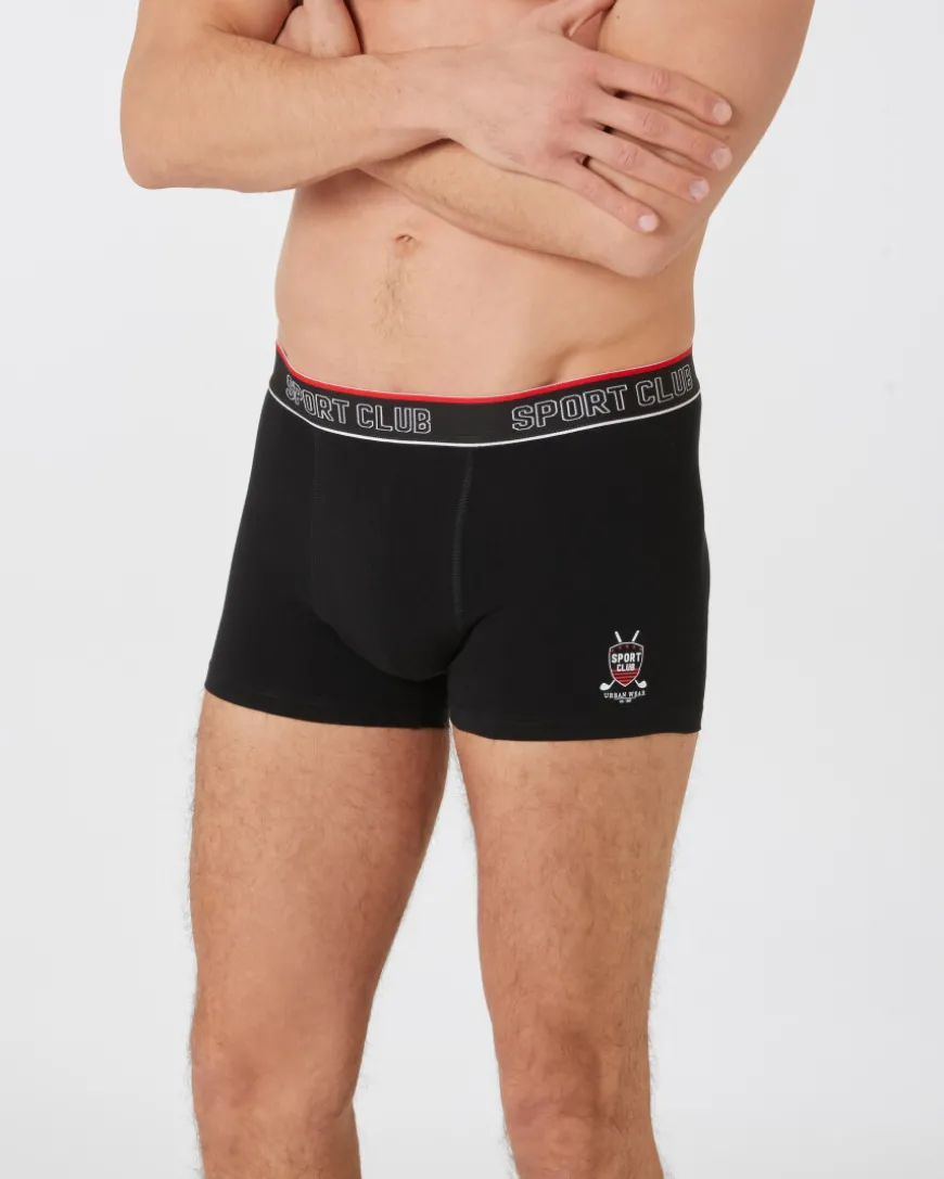 Retro Boxershorts mit Schriftzug 2er-Pack, X-Mail-KiK Onlineshop Sale