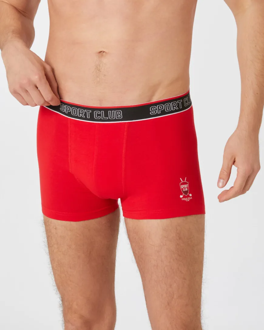 Retro Boxershorts mit Schriftzug 2er-Pack, X-Mail-KiK Onlineshop Sale