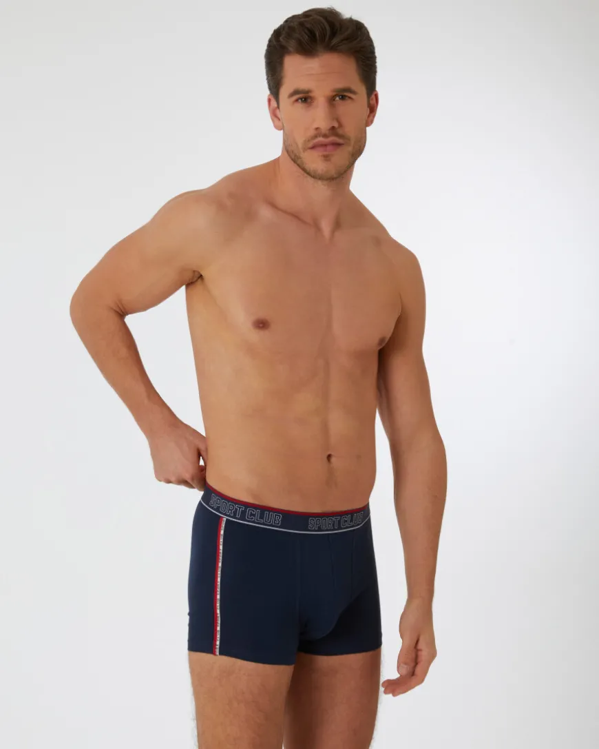 Retro Boxershorts mit Seitenstreifen 2er-Pack, X-Mail-KiK Onlineshop Online