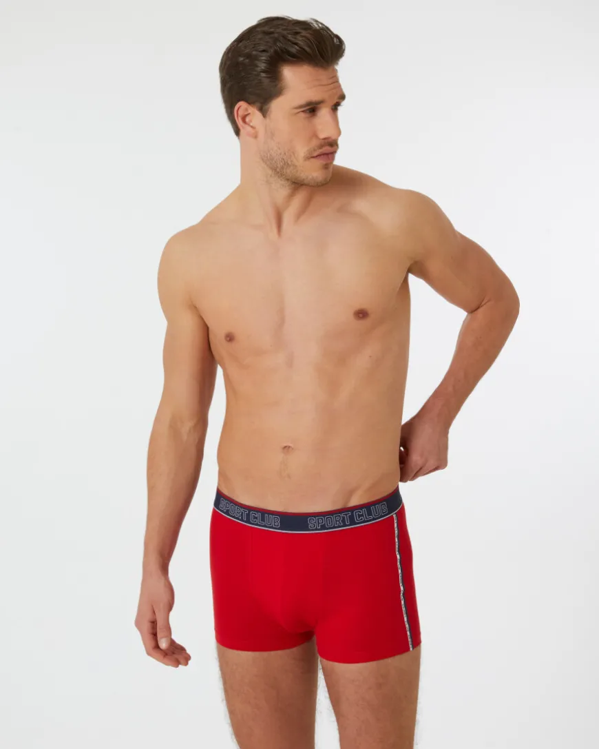 Retro Boxershorts mit Seitenstreifen 2er-Pack, X-Mail-KiK Onlineshop Online