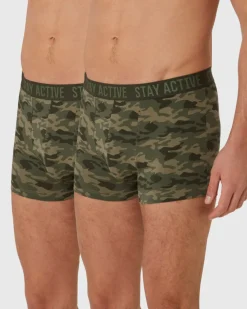 Retro Boxershorts Tarnmuster 2er-Pack, X-Mail-KiK Onlineshop Cheap