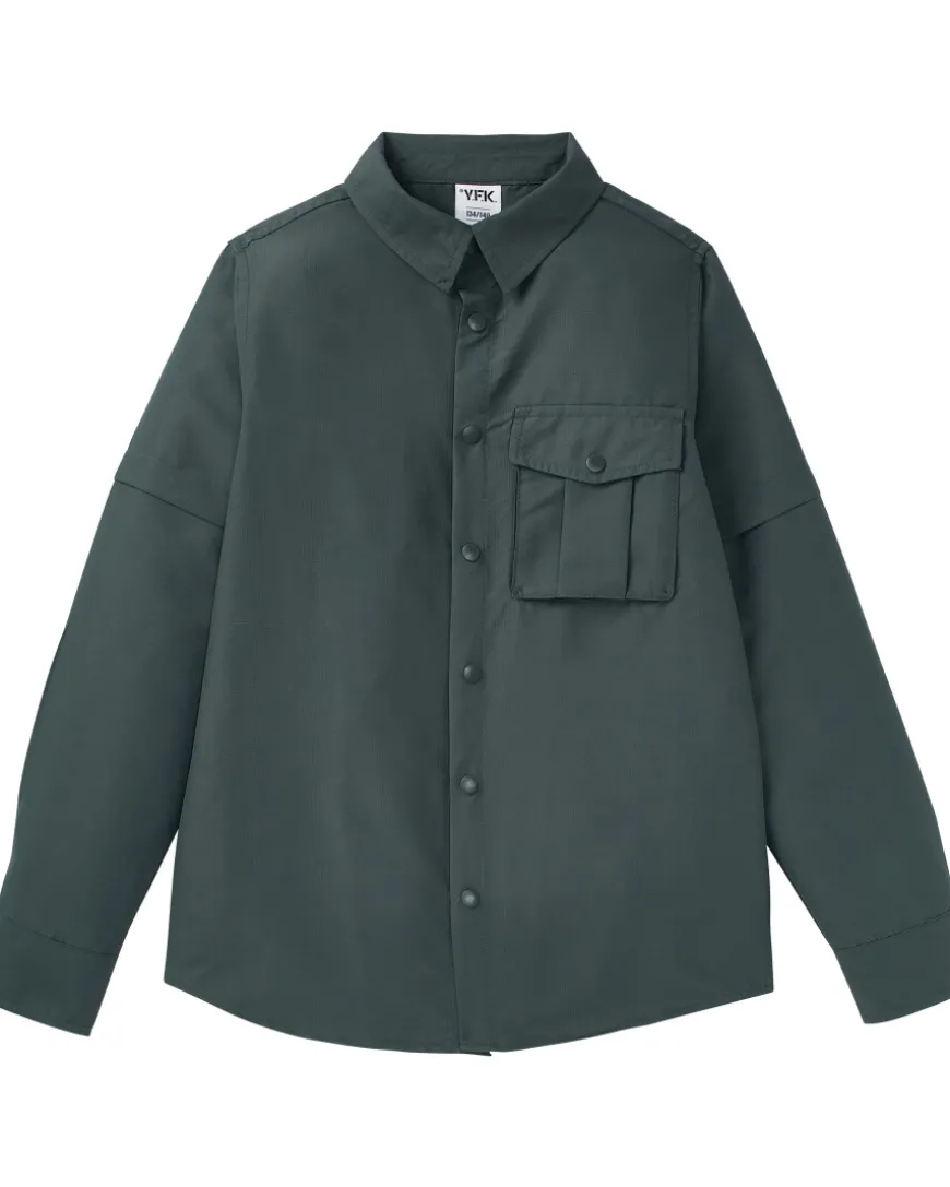 Ripstop-Hemd Y.F.K., Druckknöpfe-KiK Onlineshop Sale